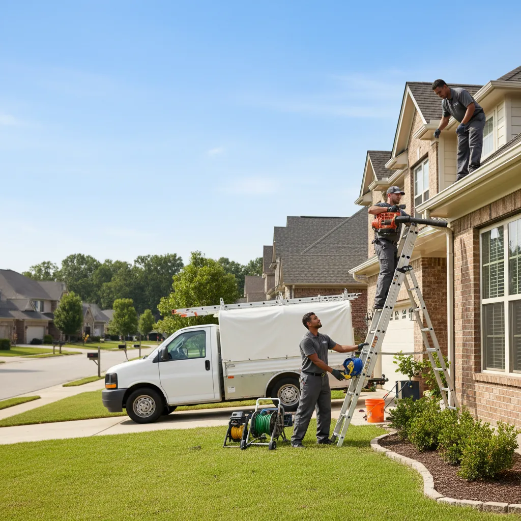 Home Gutter Service in Haubstadt, IN near me